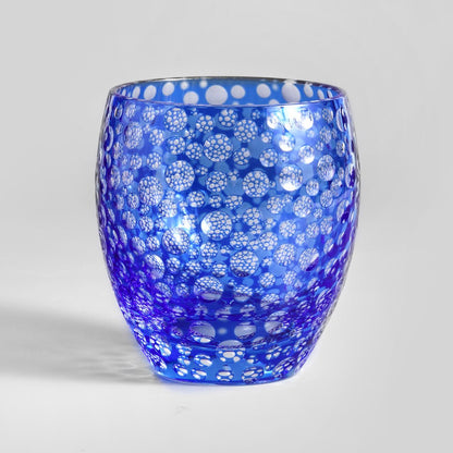 lovecove -Style Blue Bubble Whiskey Glass image 7