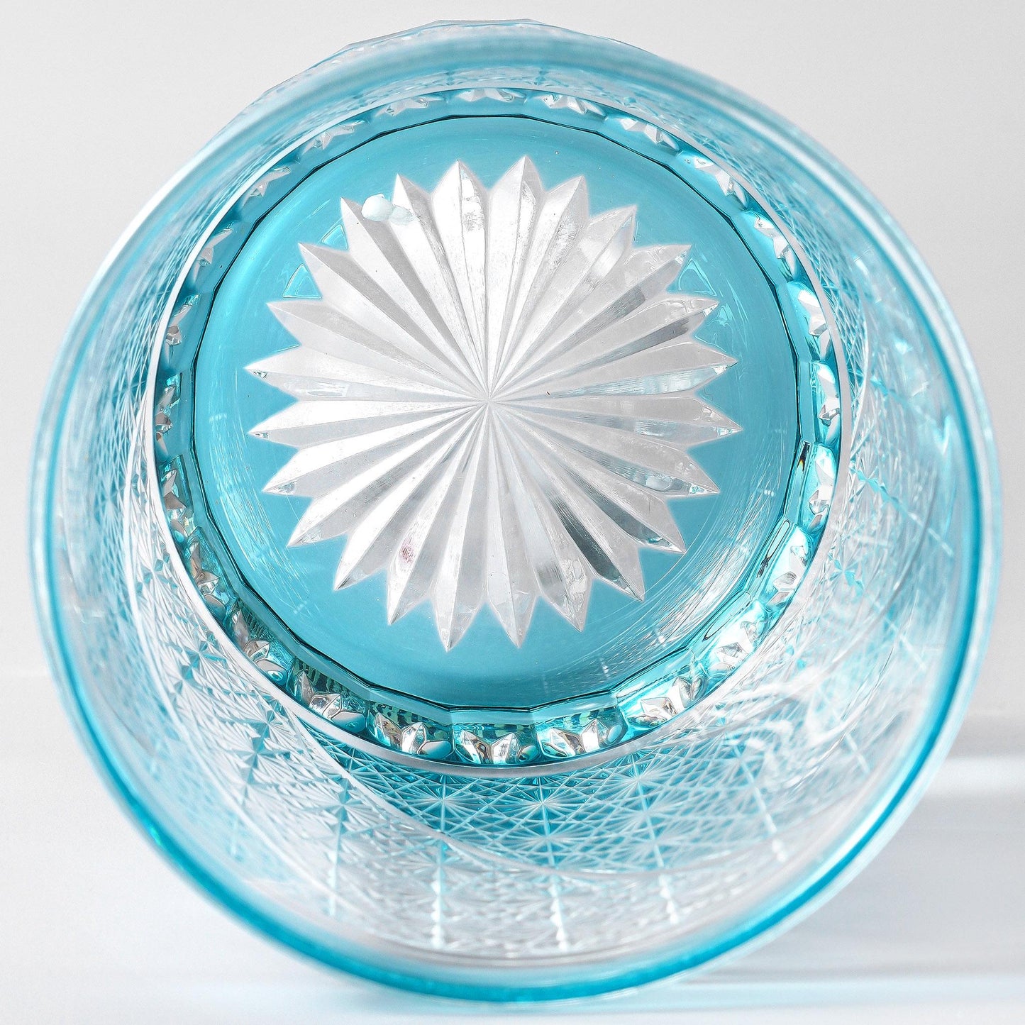 lovecove Vintage Blue Wave Whiskey Glass image 6
