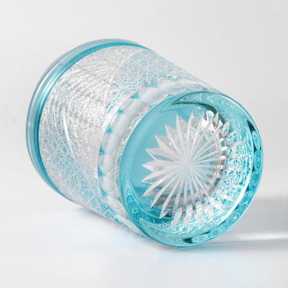 lovecove Vintage Blue Wave Whiskey Glass image 7