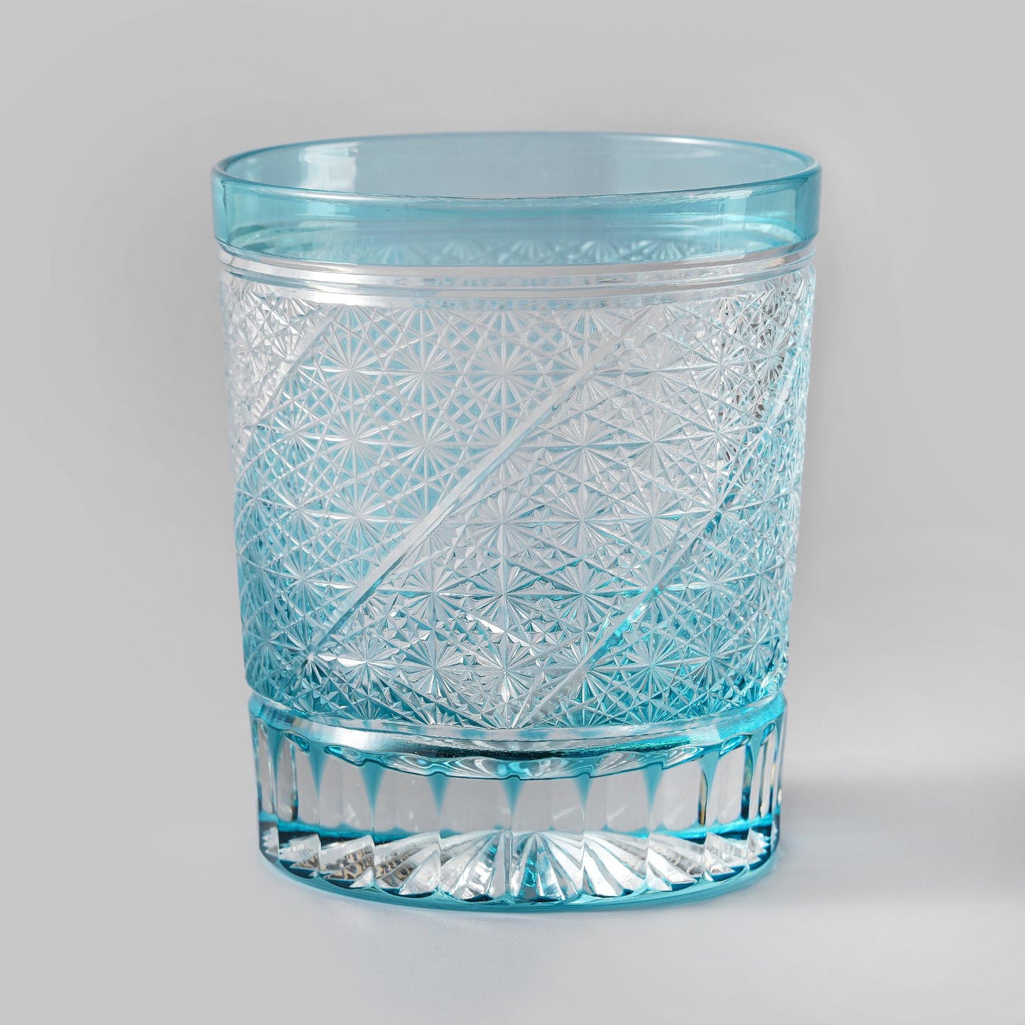 lovecove Vintage Blue Wave Whiskey Glass image 8