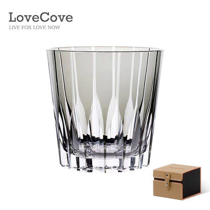 Starburst Cut crystal tumbler