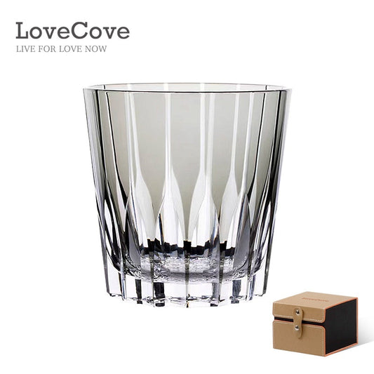 Starburst Cut crystal tumbler