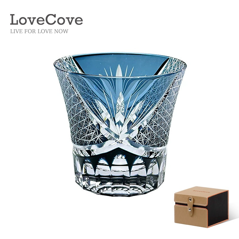 Magnolia Bloom crystal tumbler