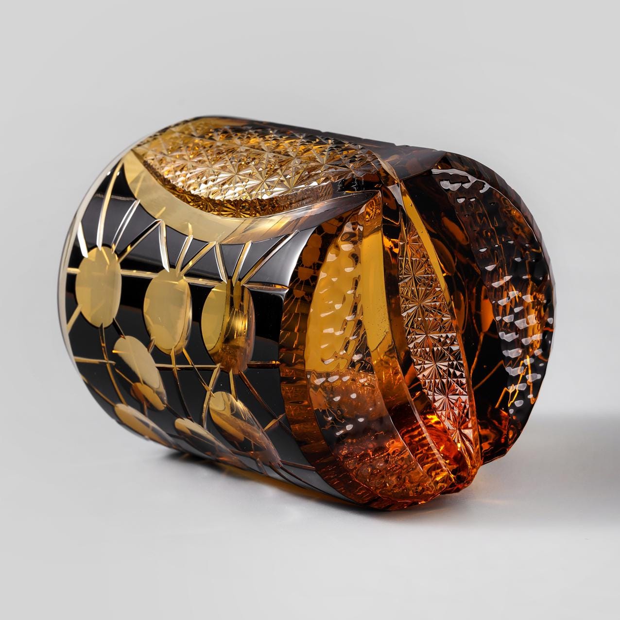 Vitraelle Old-Fashioned Black Whiskey Glass image 2