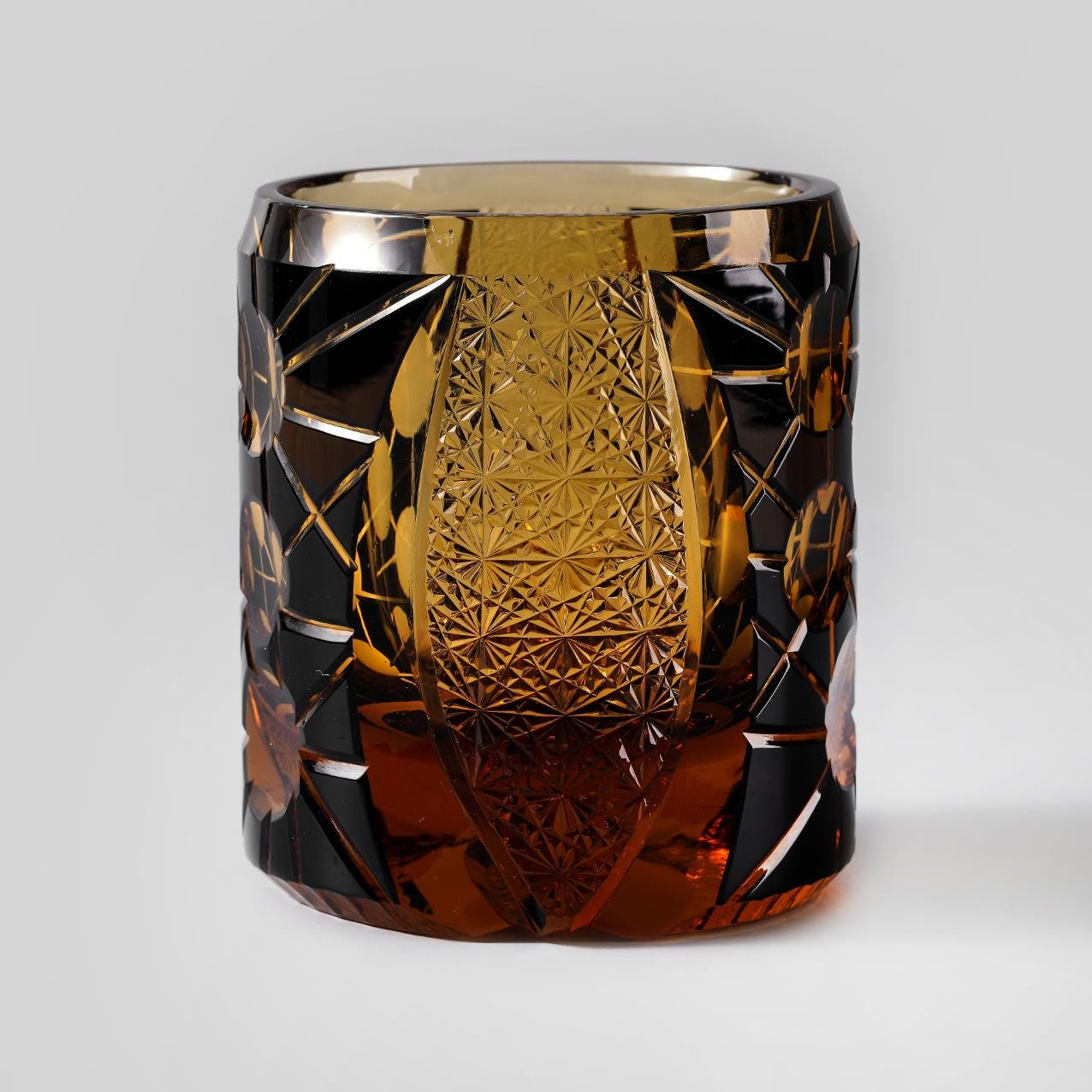 Vitraelle Old-Fashioned Black Whiskey Glass image 6