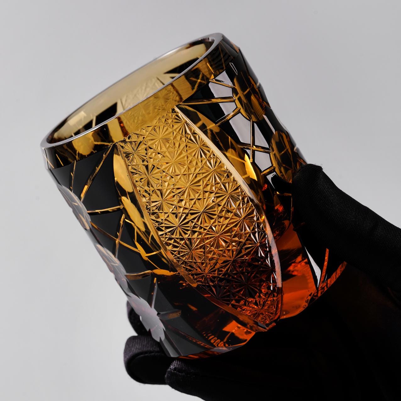 Vitraelle Old-Fashioned Black Whiskey Glass image 7