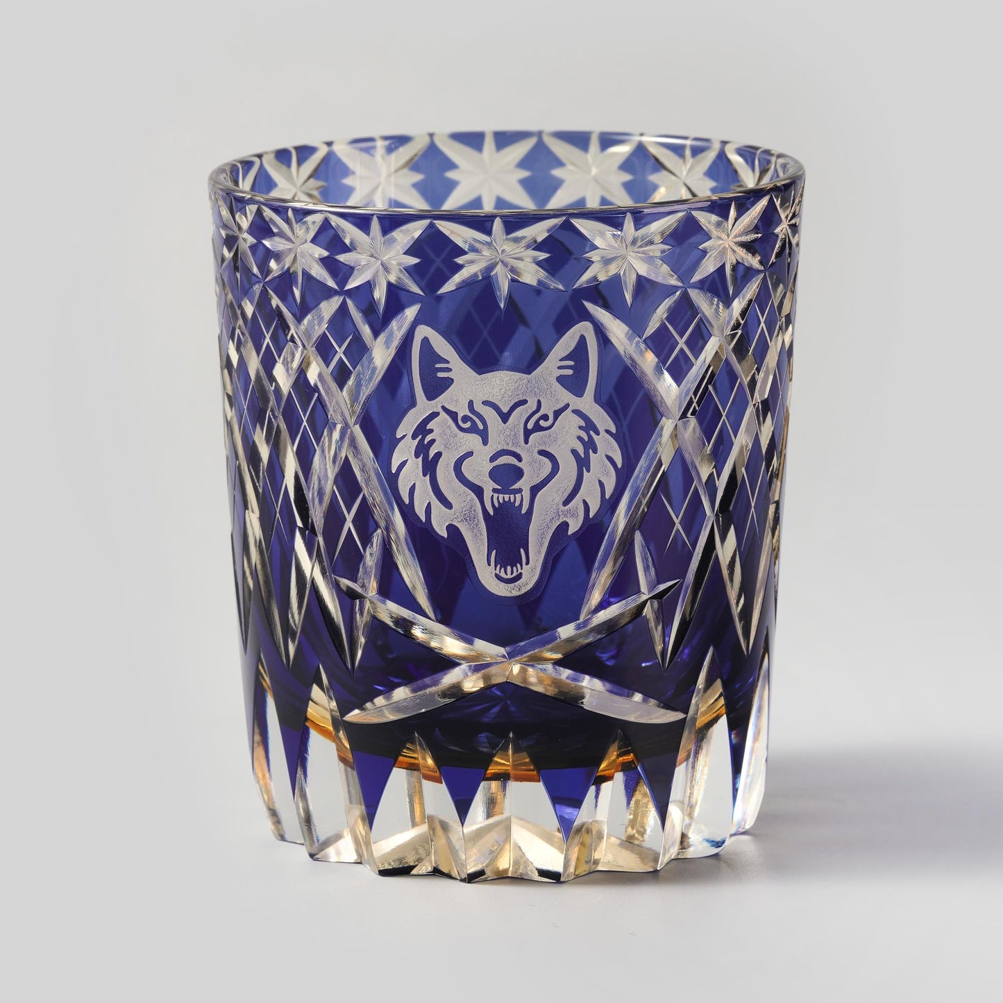 lovecove Old-Fashioned Black Wolf Whiskey Glasses image 11