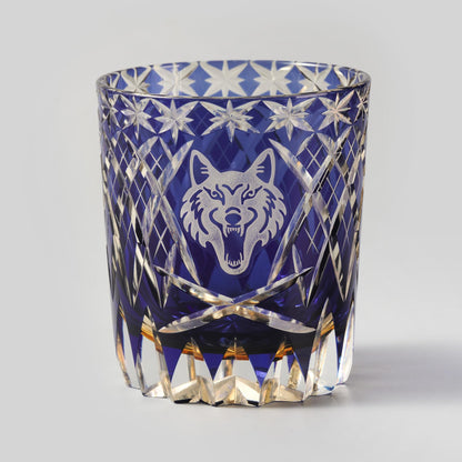 lovecove Old-Fashioned Black Wolf Whiskey Glasses image 11