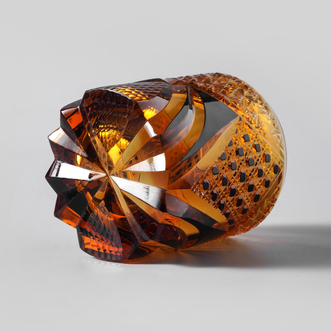 Vitraelle Old-Fashioned Amber Whisky Glass image 6