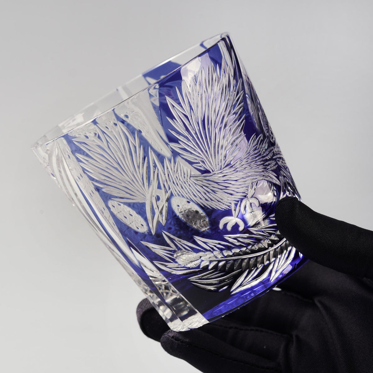 lovecove Old-Fashioned Engraved Phoenix Whiskey Glasses image 9