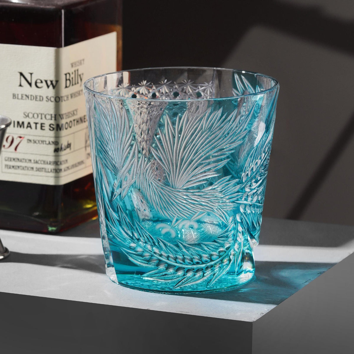 lovecove Old-Fashioned Engraved Phoenix Whiskey Glasses image 10
