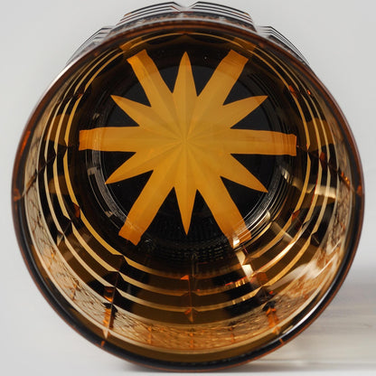 lovecove Old-Fashioned Grid Cut Whiskey Glass image 8