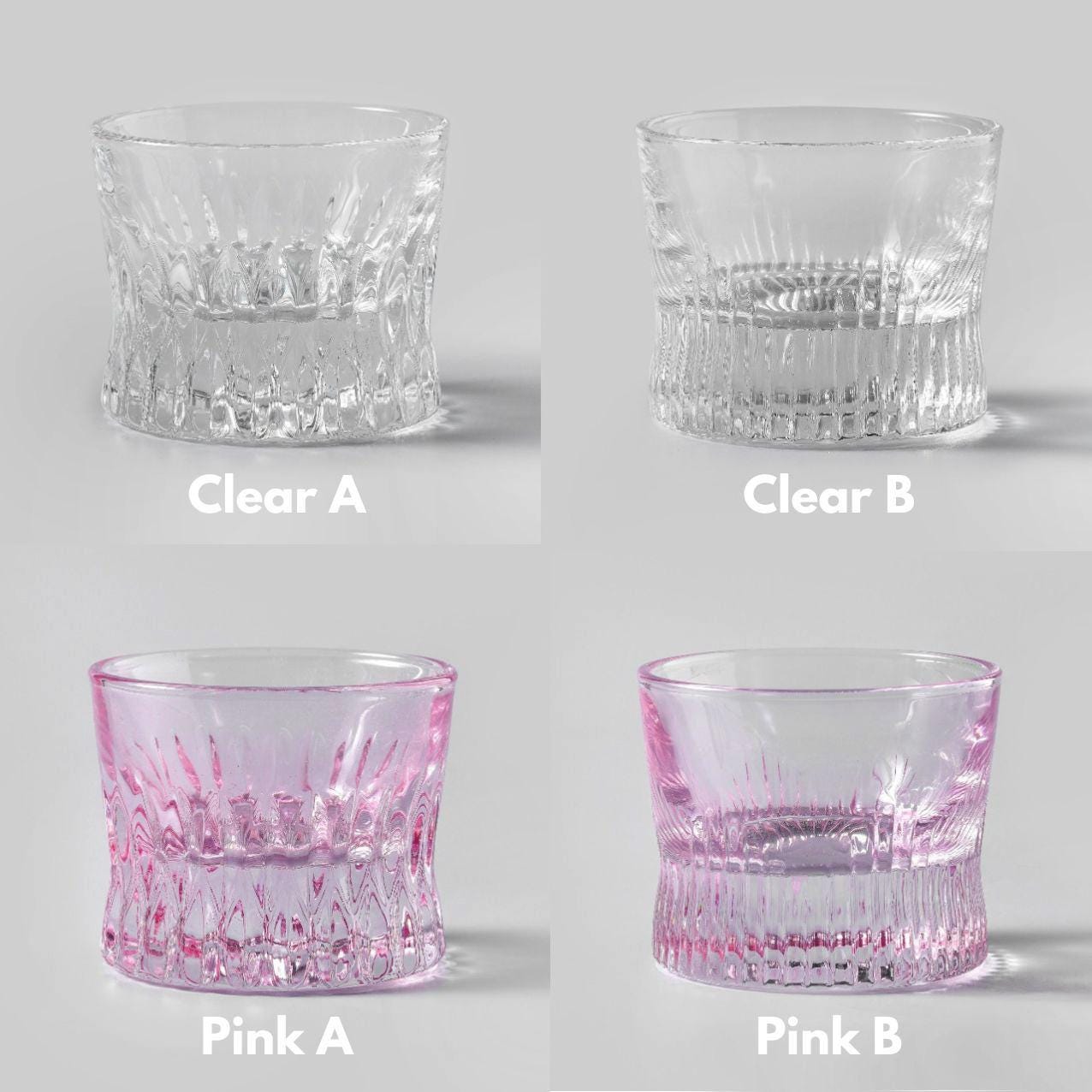 lovecove Old Fashioned Mini Cocktail Whisky Glasses image 3