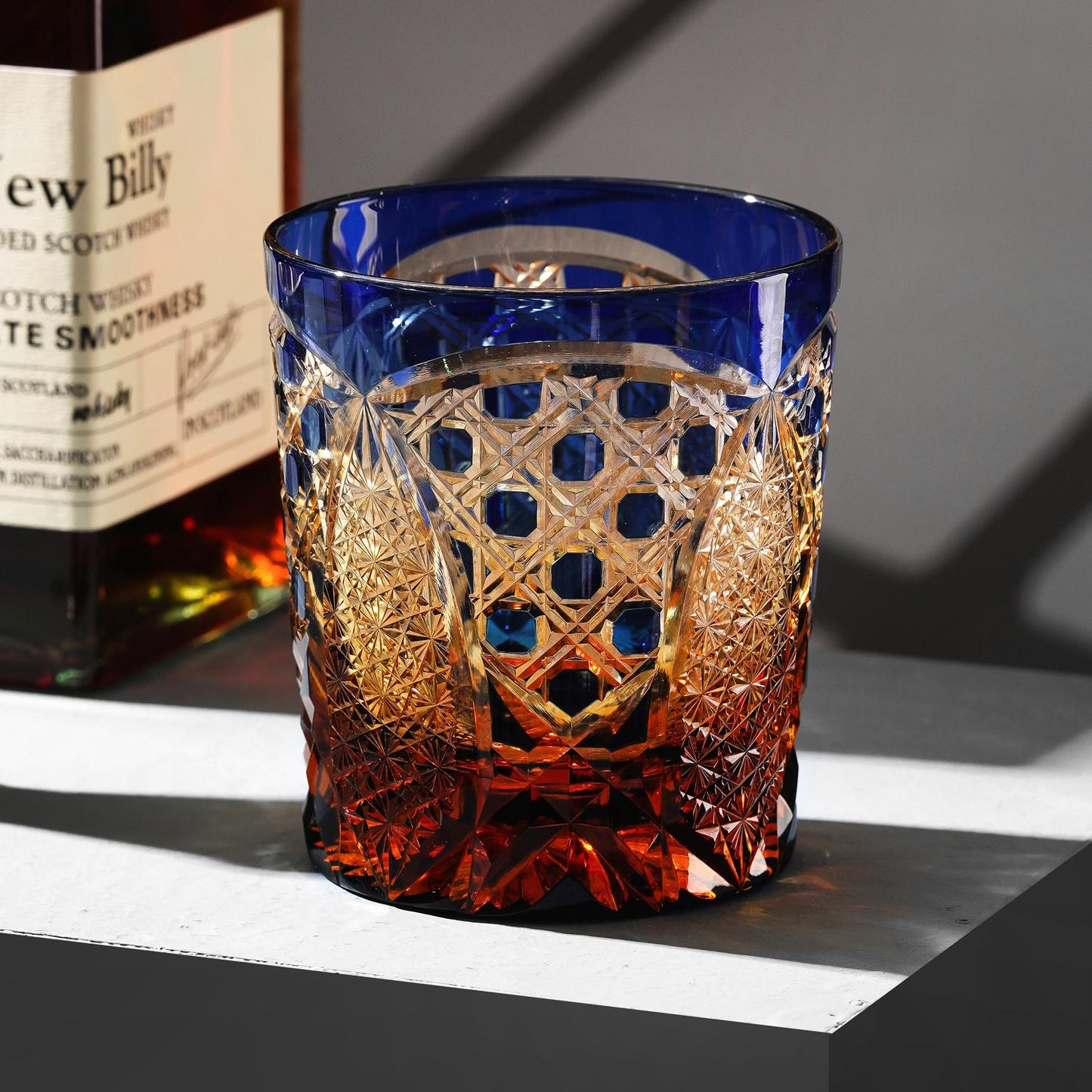 lovecove Old-Fashioned Sapphire Whiskey Glass image 2