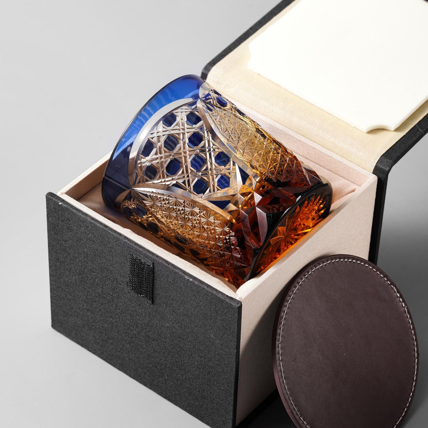 lovecove Old-Fashioned Sapphire Whiskey Glass image 3