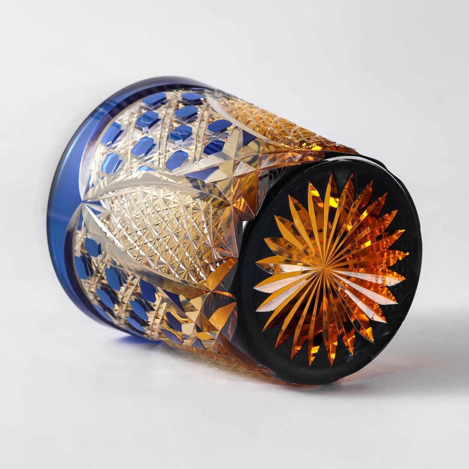lovecove Old-Fashioned Sapphire Whiskey Glass image 6
