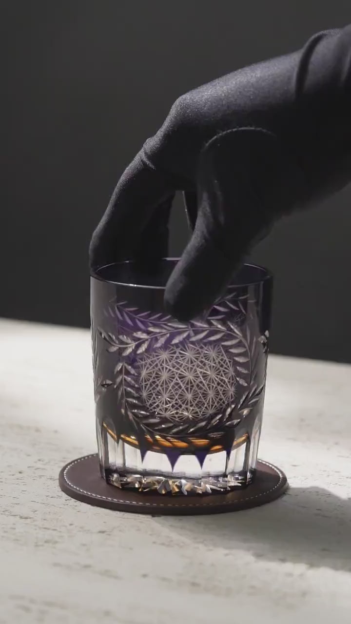 Vitraelle Vintage Kiriko Wisteria Crystal Glass video 1