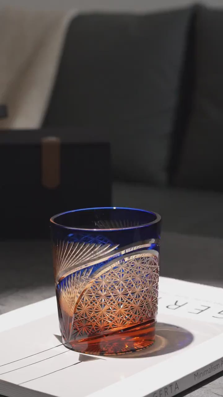Vitraelle Hand Cut Crystal Whiskey Glass video 1