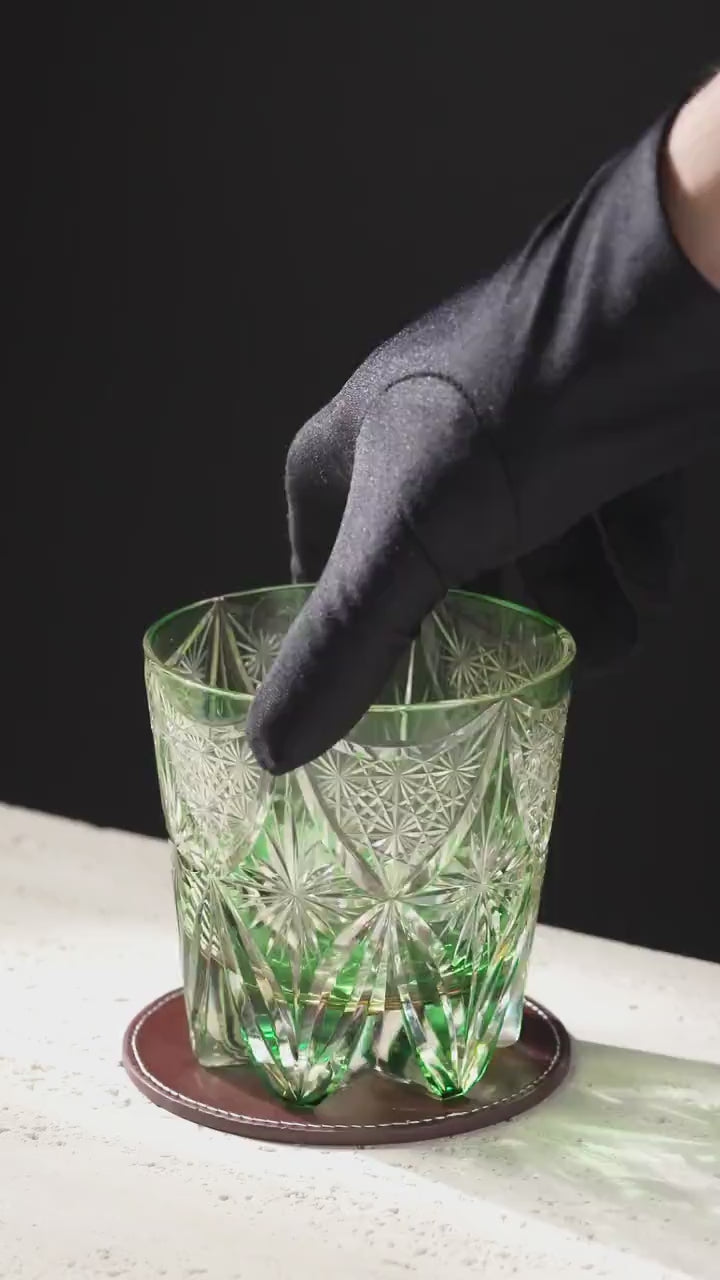 Vitraelle Vintage-Cut Kiriko Bourbon Crystal Glass video 1