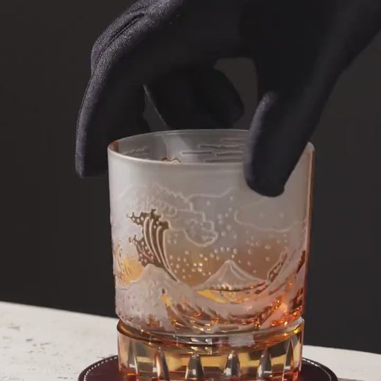 Vitraelle Mount Fuji Whiskey Glass video 1