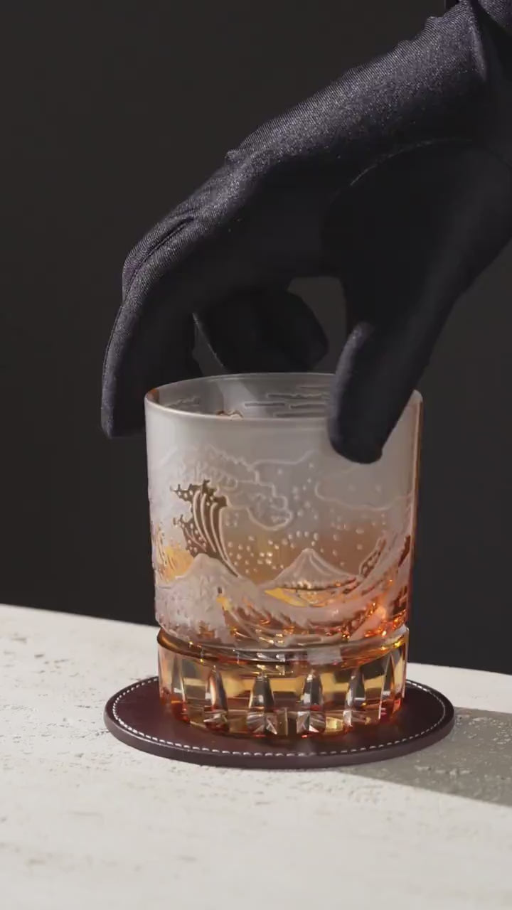 Vitraelle Mount Fuji Whiskey Glass video 1