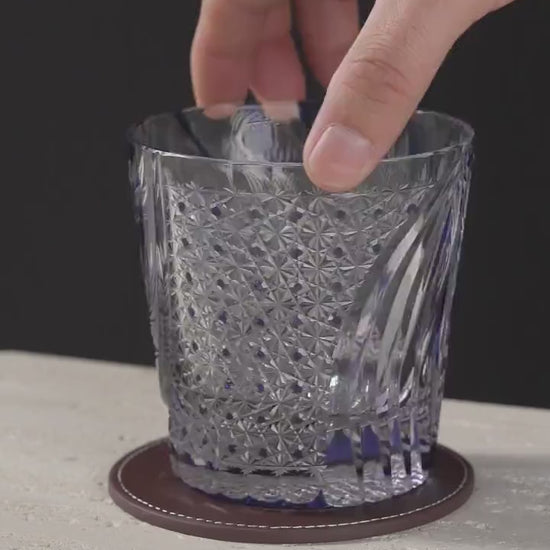 Vitraelle Old-Fashioned Engraved Phoenix Whiskey Glasses video 1