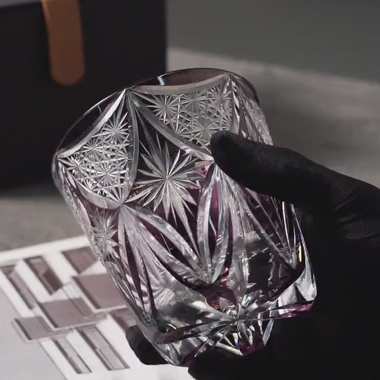 Vitraelle Hand-Cut Kiriko Crystal Whisky Glass video 1