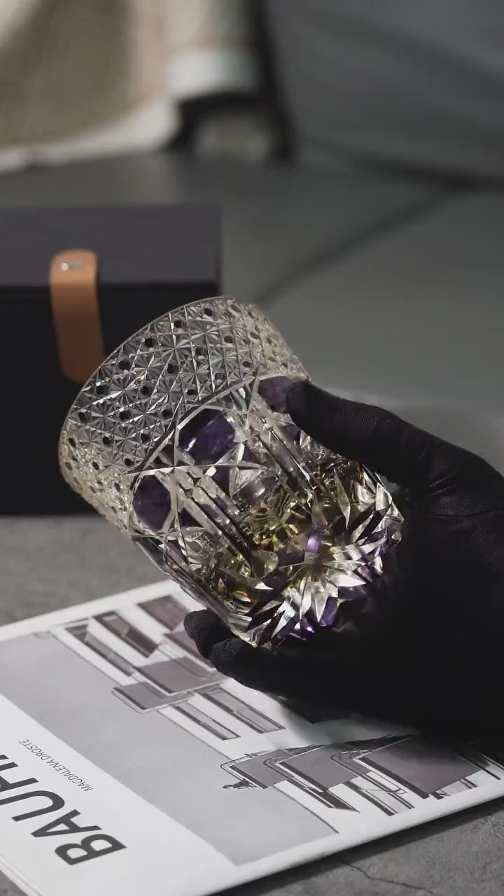 Vitraelle Crystal-Cut Whisky Glass video 1