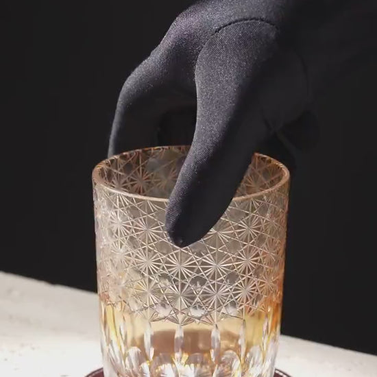 Vitraelle Vintage Kiriko Golden Bourbon Glass video 1