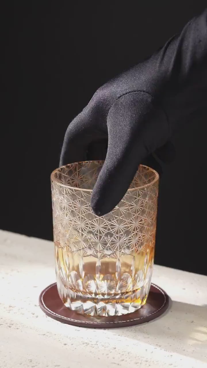 Vitraelle Vintage Kiriko Golden Bourbon Glass video 1