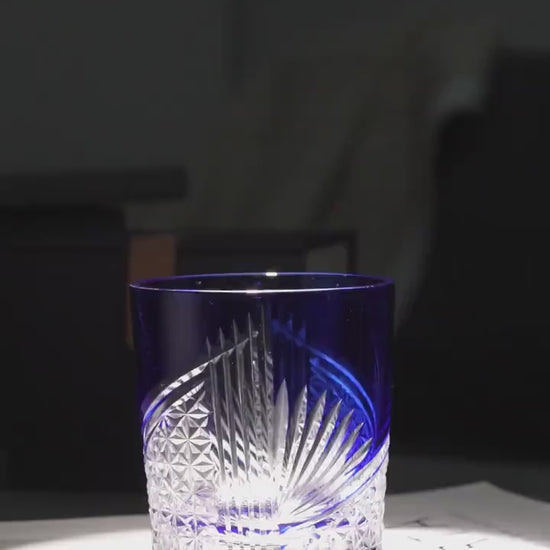 Vitraelle Hand Cut Blue Crystal Glass video 1