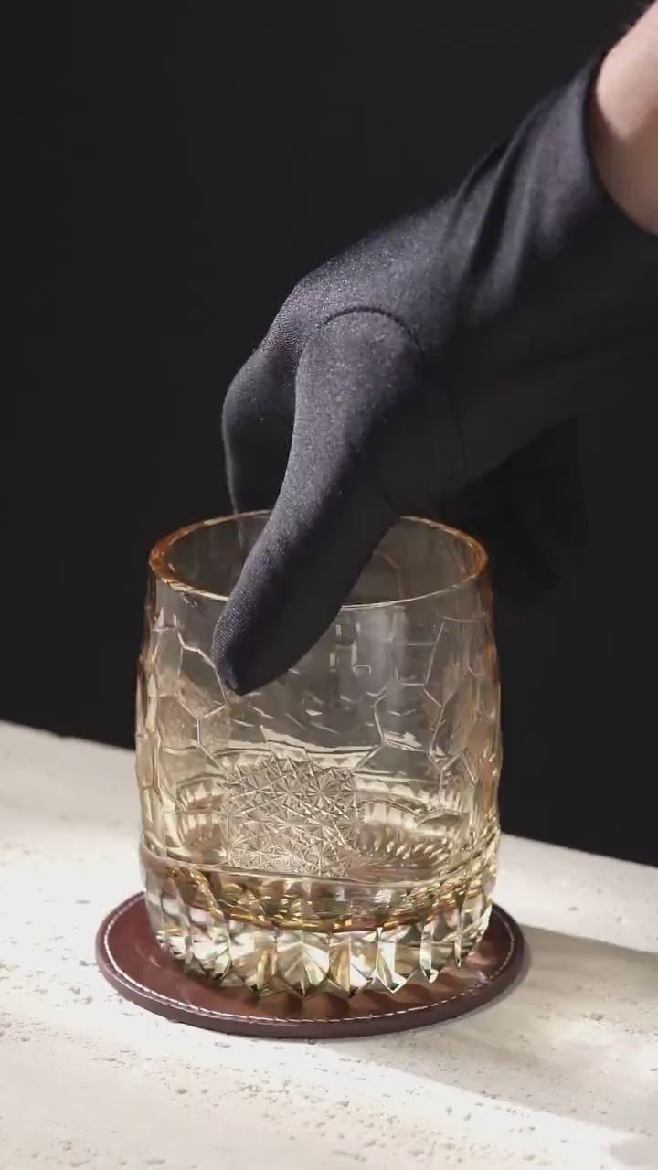 Vitraelle Ice Crystal Whiskey Tumbler video 1