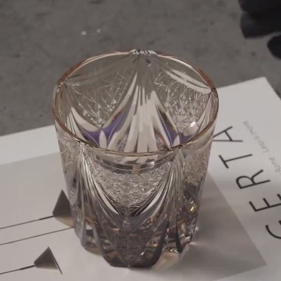 Vitraelle Hand Cut Luxury Crystal Whisky Glass video 1