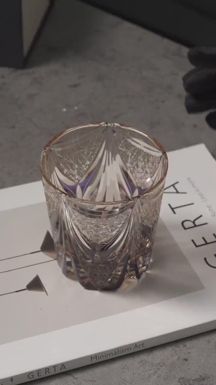 Vitraelle Hand Cut Luxury Crystal Whisky Glass video 1