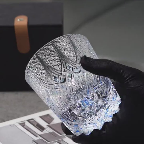 Vitraelle Hand-Cut Vintage Icy Crystal Glass video 1
