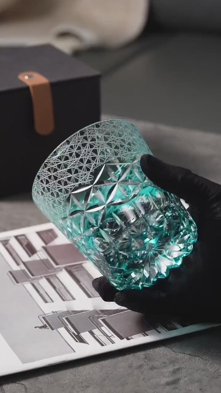 Vitraelle Colored Bourbon Glass video 1