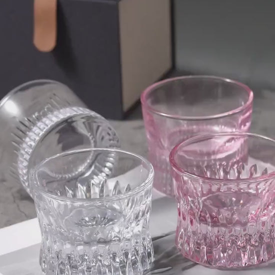 Vitraelle Crystal Lowball Whiskey Glass video 1