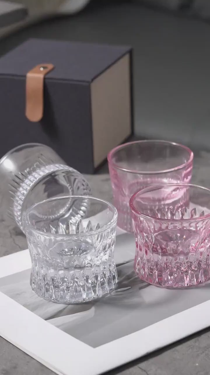 Vitraelle Crystal Lowball Whiskey Glass video 1