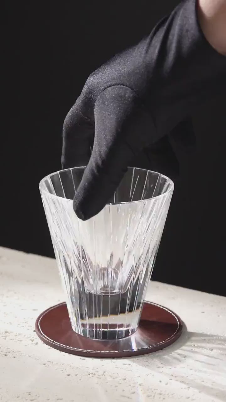 Vitraelle Crystal-Cut Colored Rocks Glass video 1