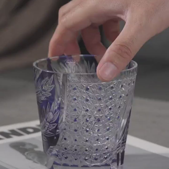 Vitraelle Hand-Cut Phoenix Whiskey Glass video 1