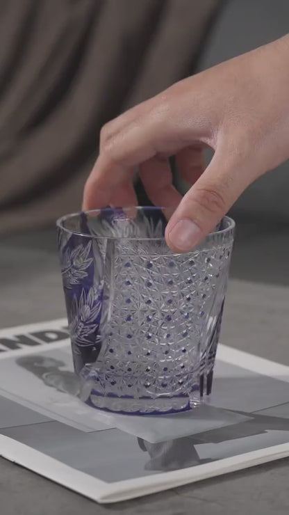 Vitraelle Hand-Cut Phoenix Whiskey Glass video 1