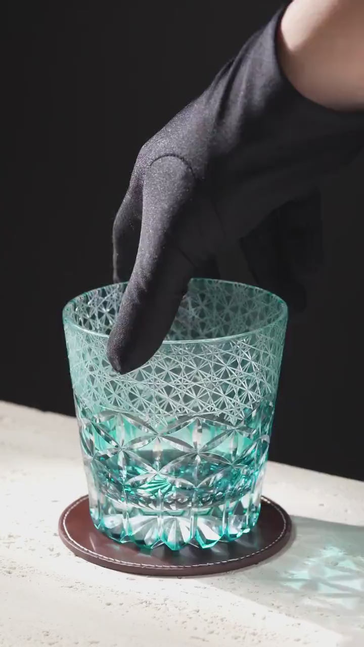 Vitraelle Hand-Cut Bourbon Glass video 1