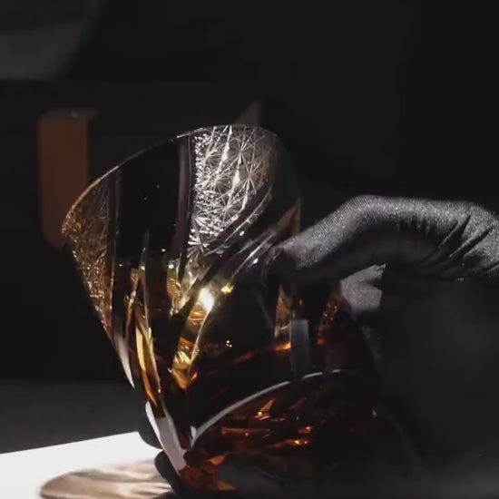 Vitraelle Flame Whiskey Glass video 1