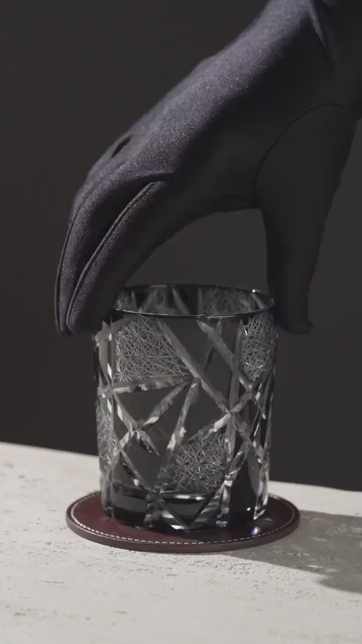 Vitraelle Vintage Lightning Black Whiskey Glass video 1