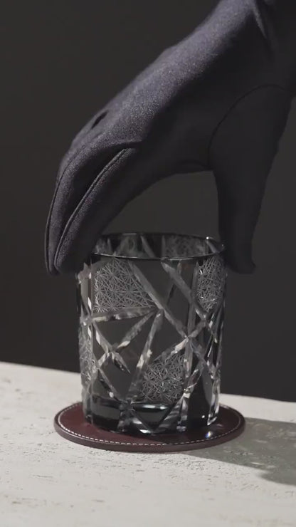 Vitraelle Vintage Lightning Black Whiskey Glass video 1