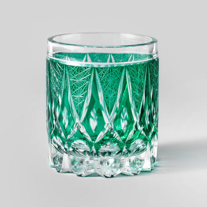 lovecove Retro Green Bamboo Whiskey Glass image 8