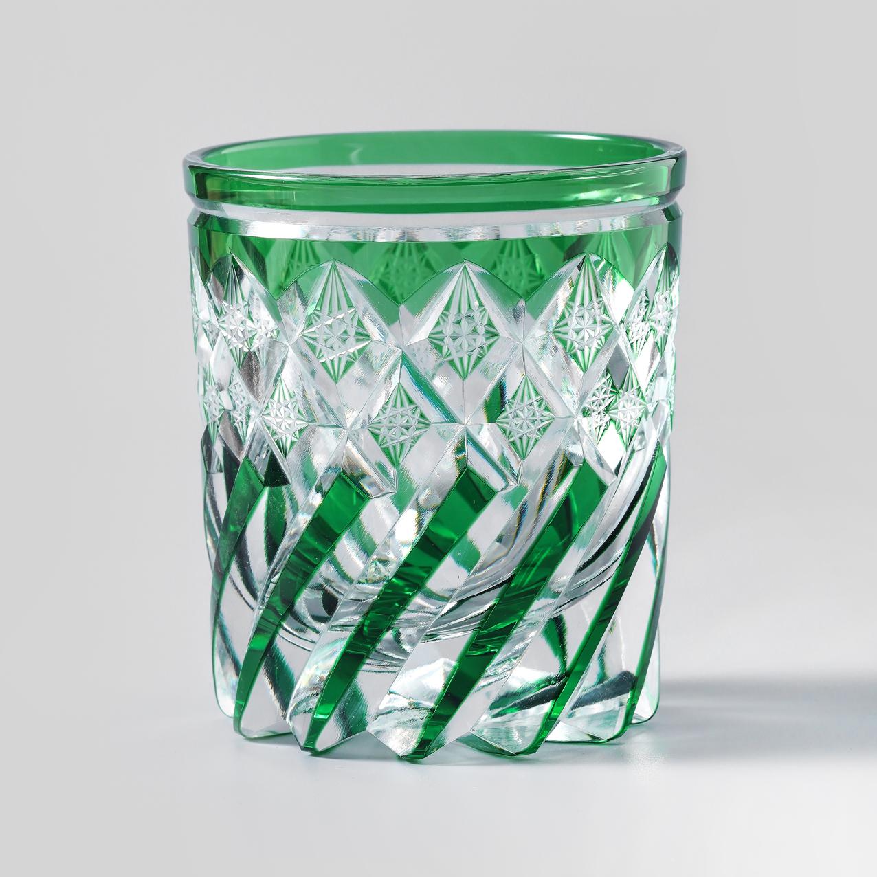 lovecove Satsuma Kiriko Luxury Whiskey Glass image 2