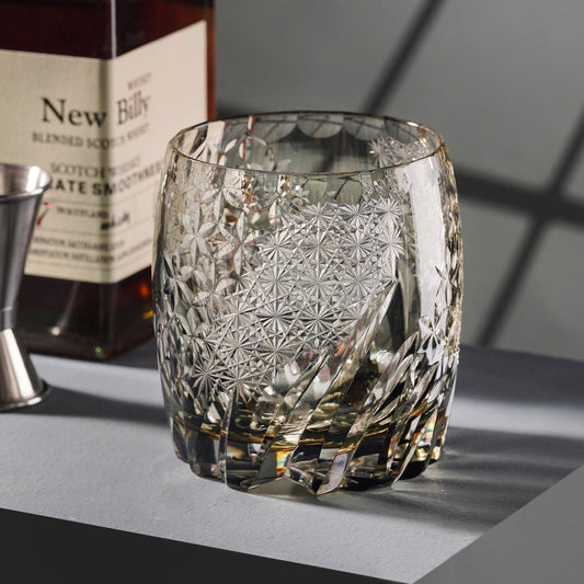 lovecove Snowflake-Cut Whiskey Glass image 1