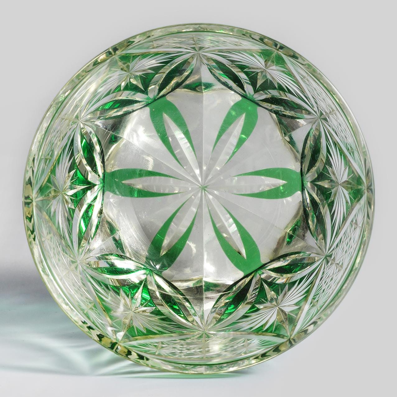Vitraelle Vintage-Cut Kiriko Bourbon Crystal Glass image 1