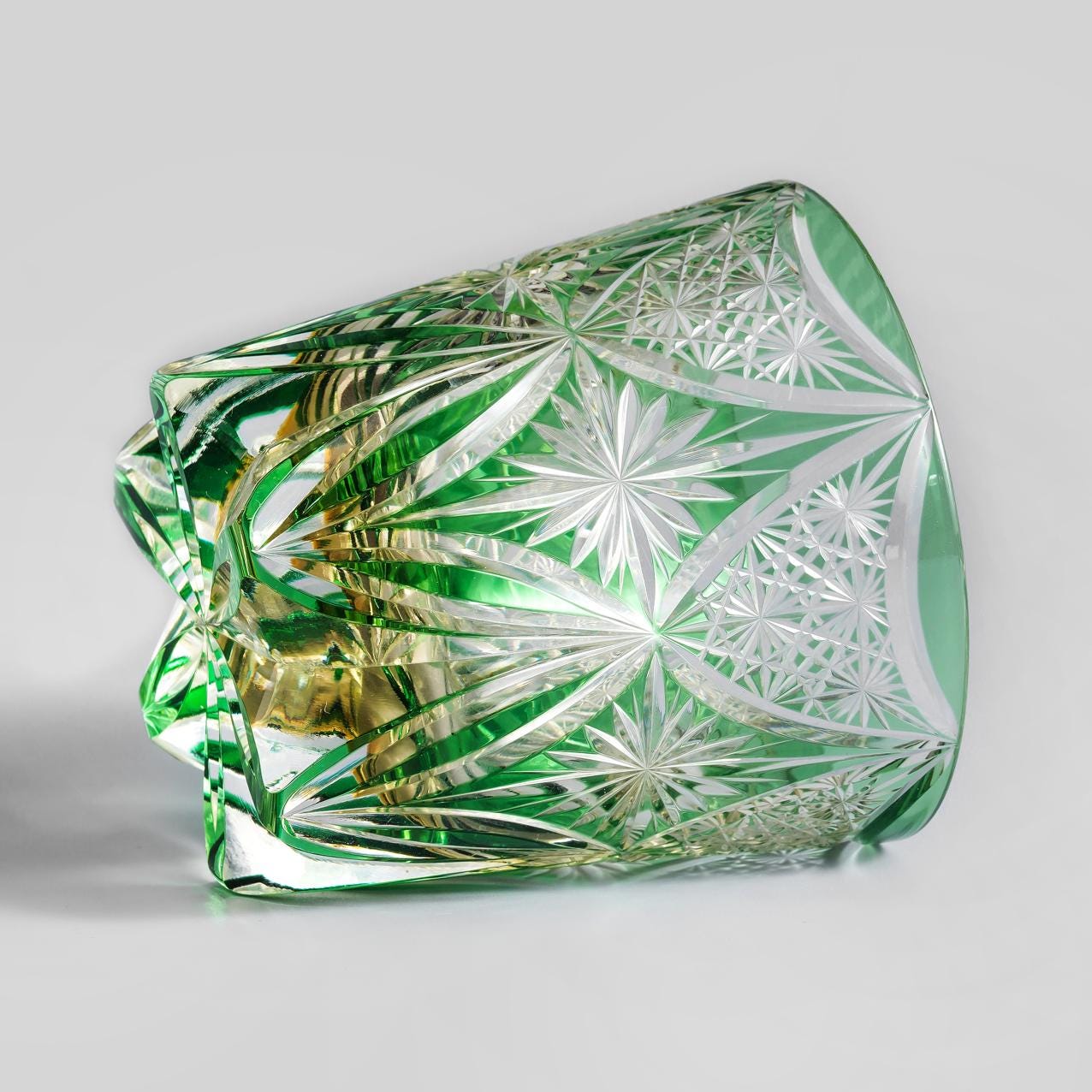 Vitraelle Vintage-Cut Kiriko Bourbon Crystal Glass image 8